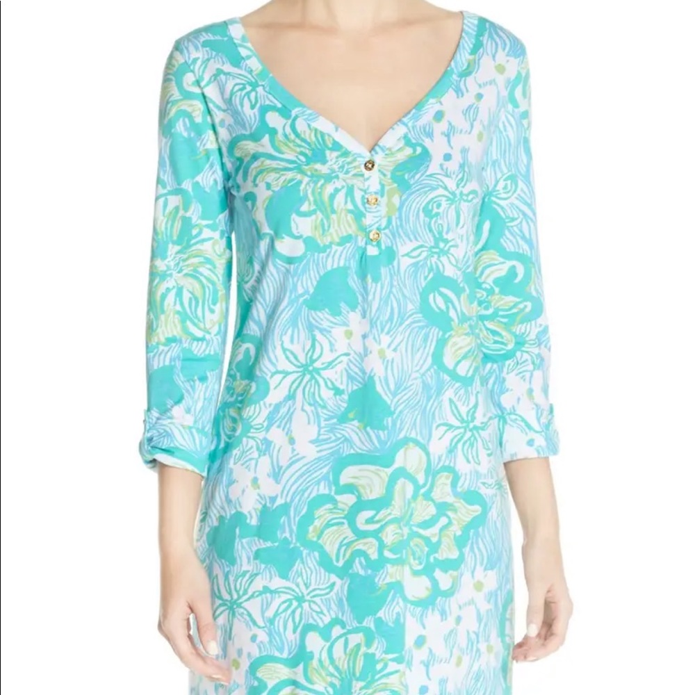 NWT Lilly Pulitzer Palmetto T Shirt dress Med